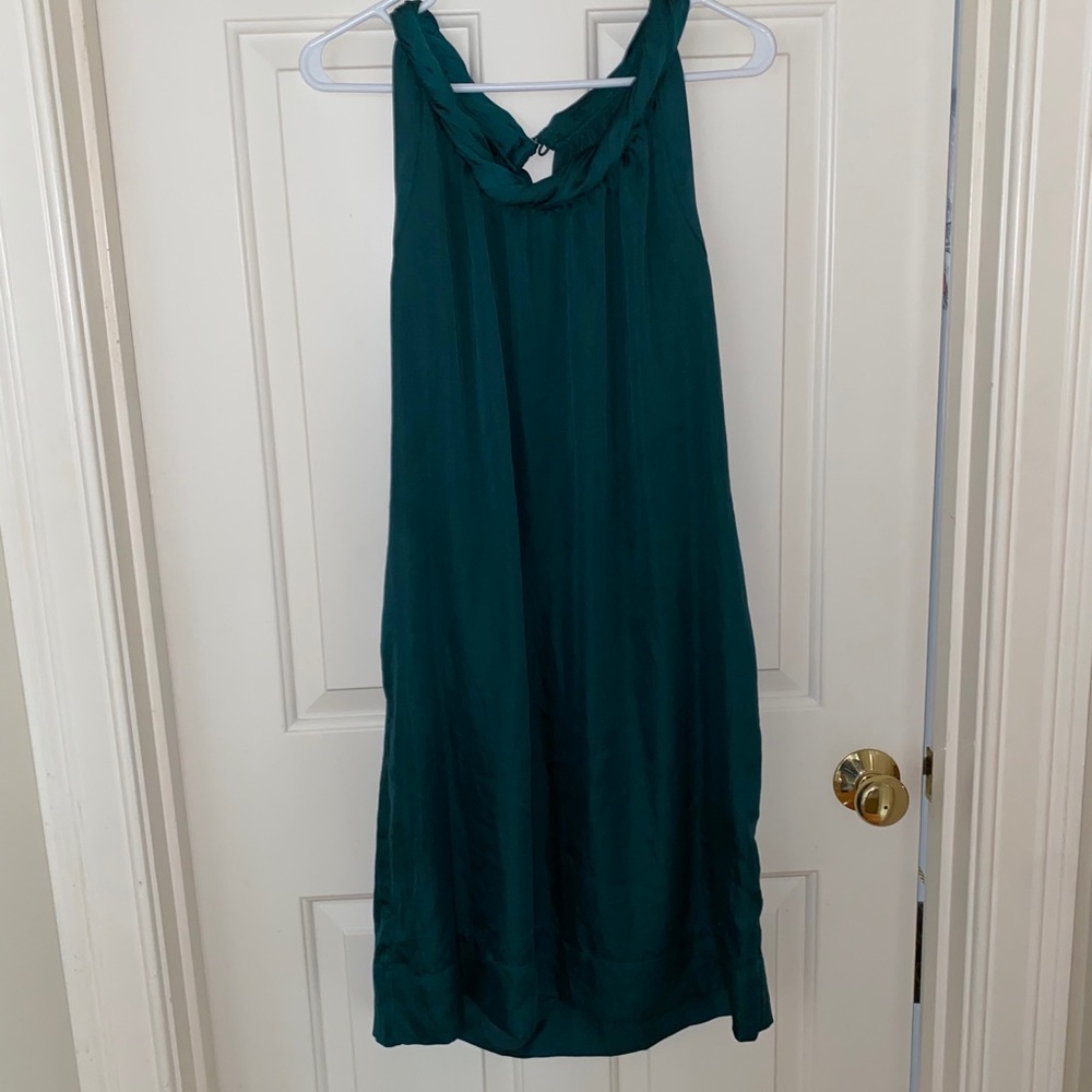NWT Talbots Autumn Green Shift Dress